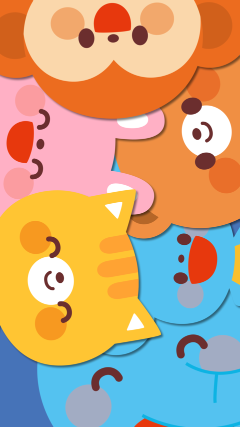 Cute Animal Transition (Vertical)