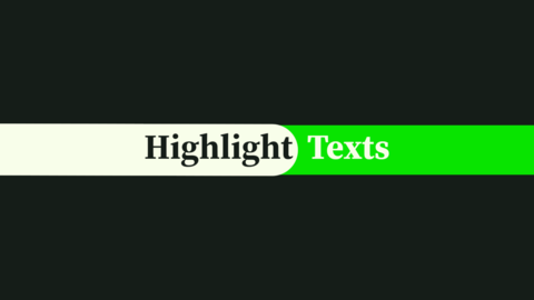 Highlight Texts