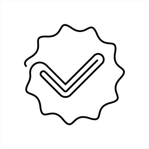 One Line Success Thick Mark