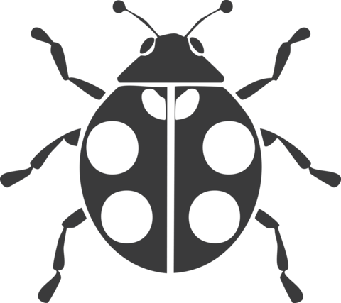 Ladybird Insect Bug Logo (4)