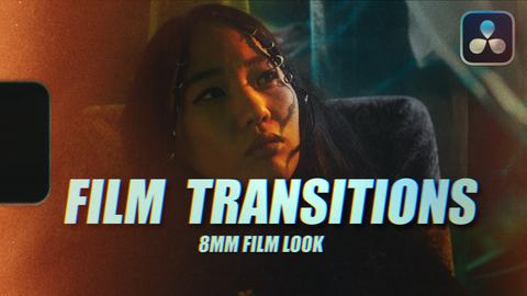 8mm Film Burn Transitions