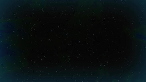 Floating in space