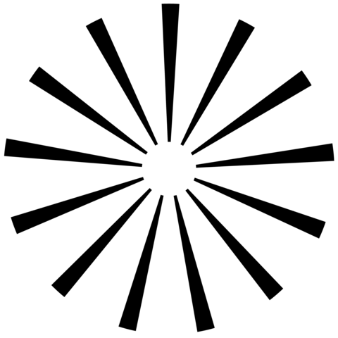Long black concentrated lines (flashing)
