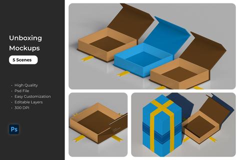 Unboxing Mockup