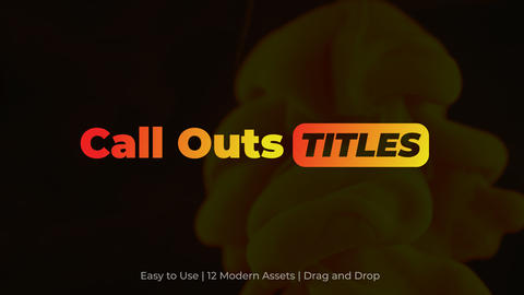 Gradient Call Outs Titles