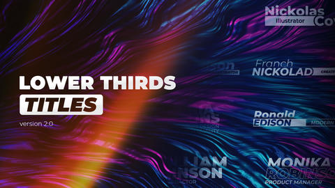 Lower Thirds Titles
