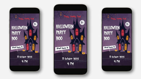 Kids Halloween Party Invitation