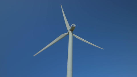 Eolic Turbine Close-Up