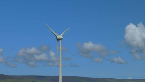 Eolic Turbine Close-Up