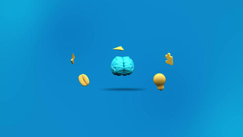Brain Storm on Blue
