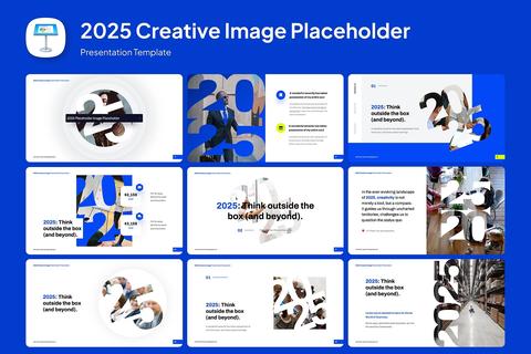 2025 Creative Image Placeholder Keynote