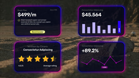Gradient Infographics Pack