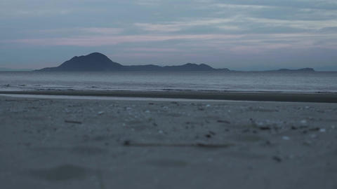 砂浜と姫島