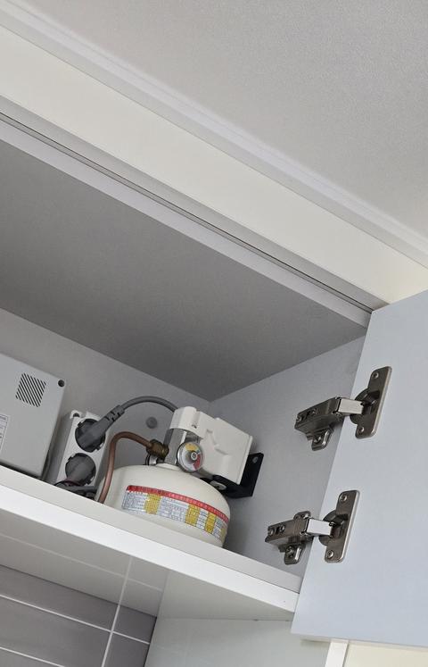 Automatic Fire Extinguisher on Apartment Kitchen Ceiling: Fire Safety and Prevention1
