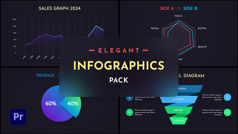 Elegant Infographics Pack