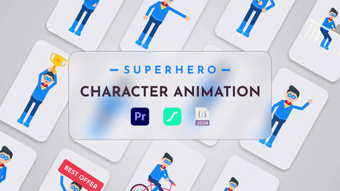 Superhero Character Animation