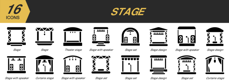 Stage Icons