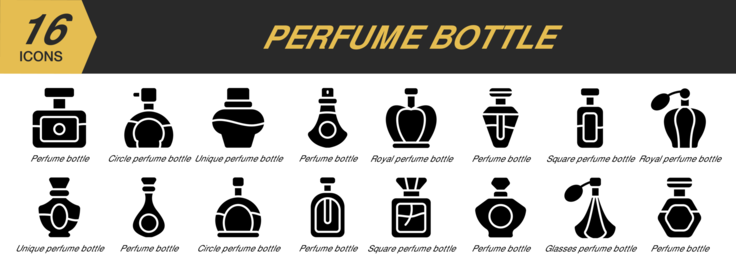 Perfume Bottle Icons