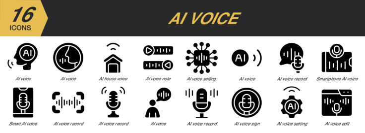 Ai Voice Icons