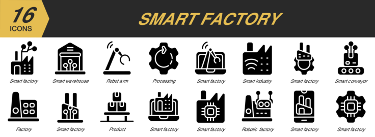 Smart Factory Icons