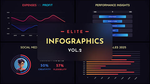 Elite Infographics Pack Vol 2