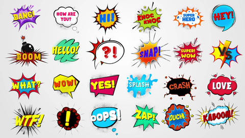 Comic Bubbles Pack