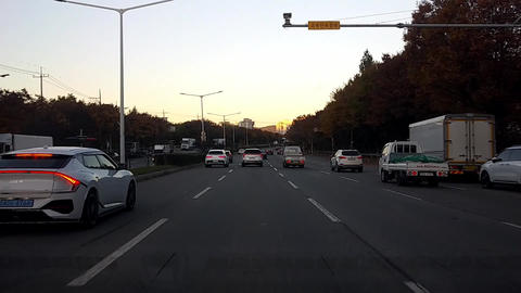 (HD)Daegu Outer Ring Expressway Dongdaegu JC to Dalseo Drive6(20251110, 7AM,Gugwoodong)