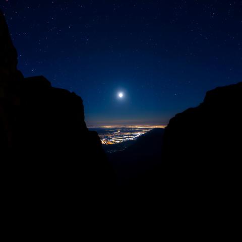 Views of night sky from tall rocky cliffs night sky night sky astronomy galaxy nature space universe