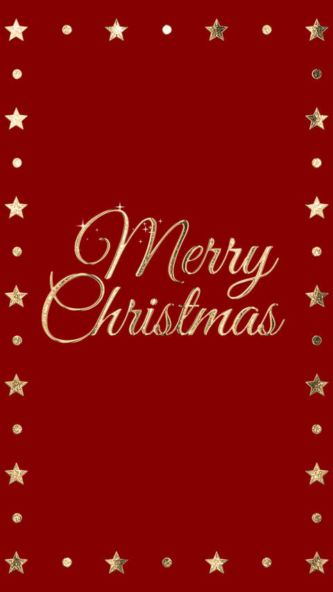 Merry Christmas B Red