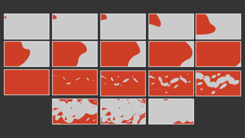 Hand-Drawn Transition | Frame by Frame Animation Vector Sequence