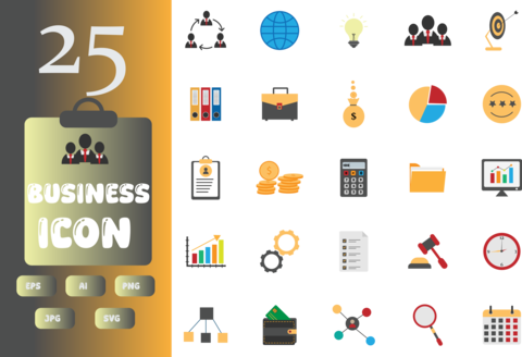 Business icon pack