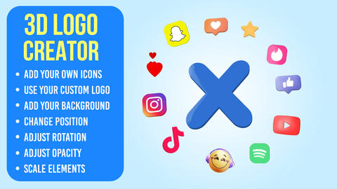 3D Logo Creator I MOGRT