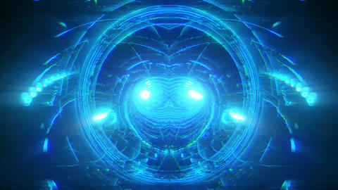 Blue Cyan Energy Core