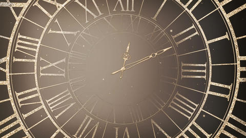 Reverse Clock GOLD - 1