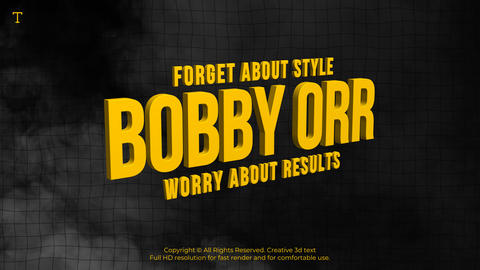 Creative 3D Text