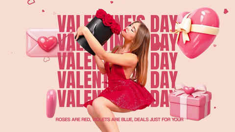 Happy Valentines 3D Intro FCP