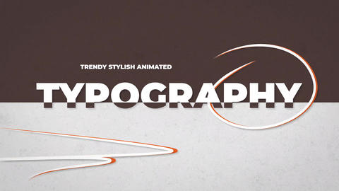 Trendy Dynamic Typography