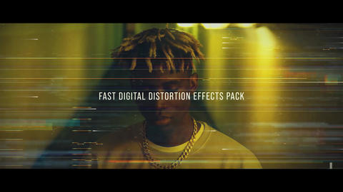 Cyber Glitch Transitions For Ae