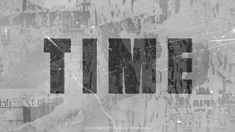 Grunge Texture Backgrounds & Typography Collection For MOGRT