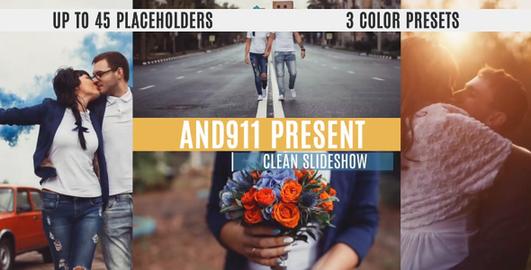 Clean Slideshow Premiere Pro