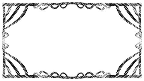 Black Border with White Background