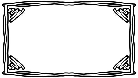 Black Border with White Background