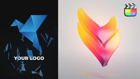 Crystal Shatter Logo for Final Cut Pro