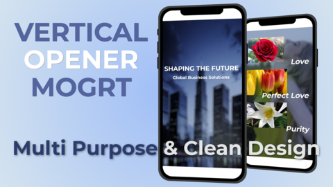 Clean & Premium Vertical Business Opener [MOGRT]
