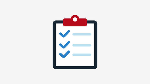Checklist Clipboard Animation | Lottie JSON + GIF +