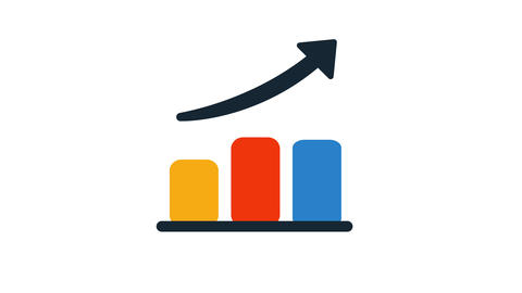 Business Growth Chart Animation | Lottie JSON + GIF +
