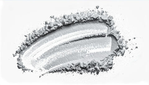 Rubbing gray powder