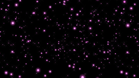 Twinkling, Shining Star Light Particle Pink