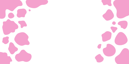Pink Cow Print Background – Cute Pastel Holstein Spotted Pattern