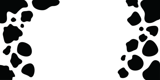 Black and White Cow Print Background – Holstein Pattern Abstract Monochrome Design